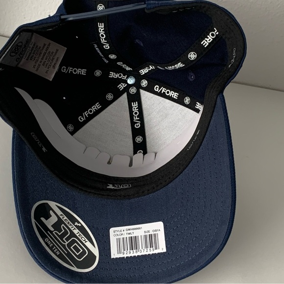 G/Fore GFORE Golf Classic Barstool Hat G4 2024 Hat Blue FlexFit Snapback Truly - Picture 7 of 10